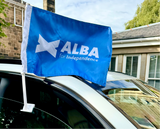 New Large Car ALBA Flag 32x48cm